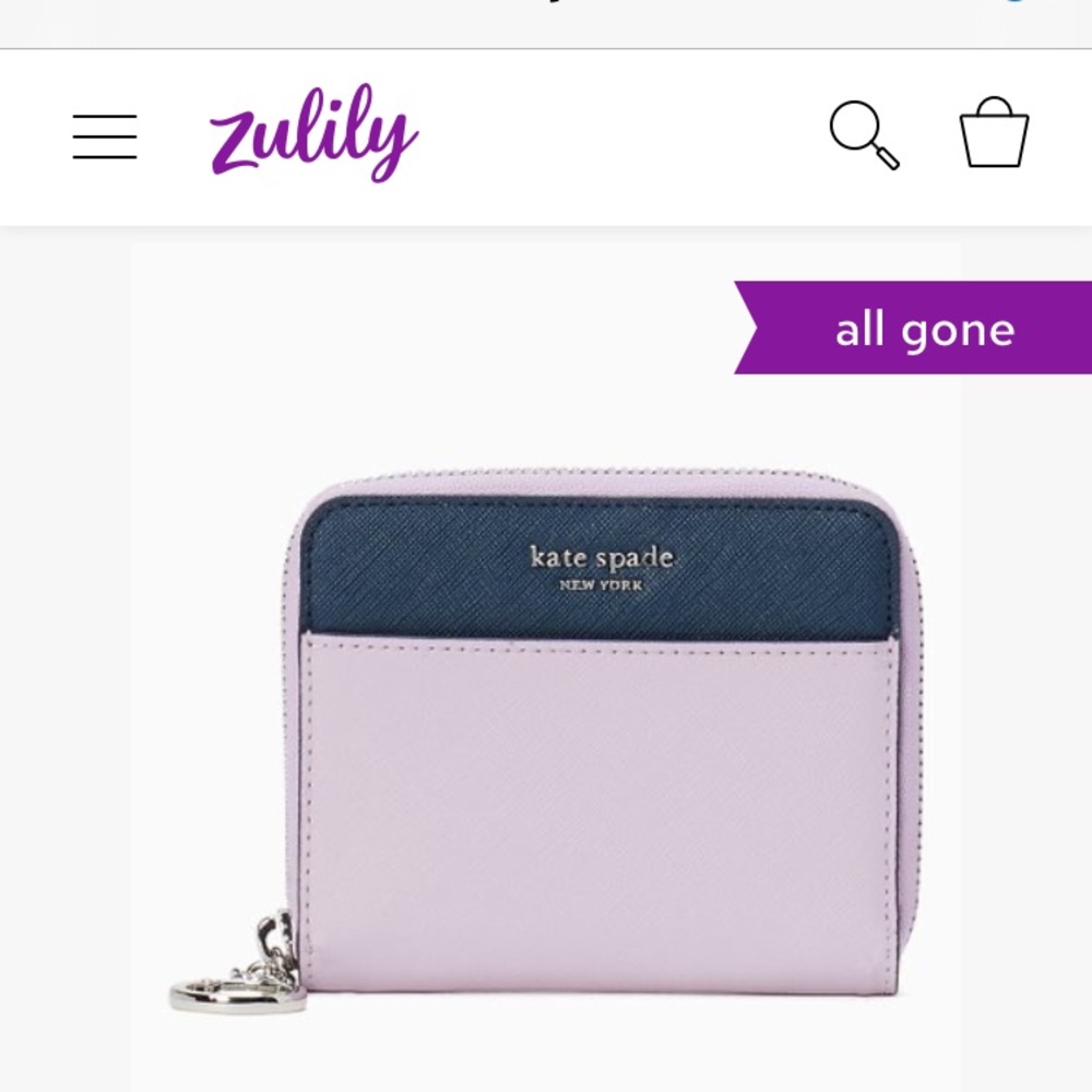 NWT KATE SPADE CAMERON SMALL SLIM WALLET ♠️ - Picture 11 of 12